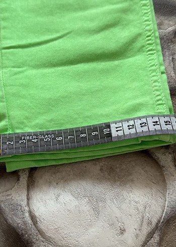 Kadın Yeşil Salaş Midi Pantolon - Görsel 6