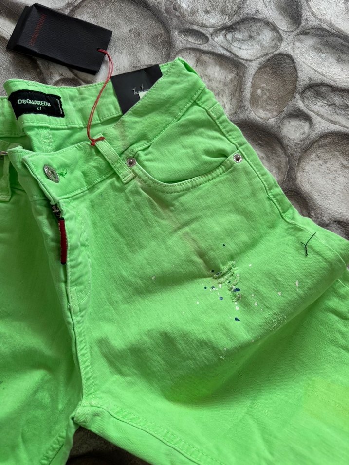 Kadın Yeşil Salaş Midi Pantolon - Görsel 3