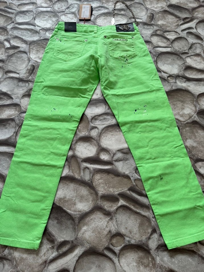 Kadın Yeşil Salaş Midi Pantolon - Görsel 4