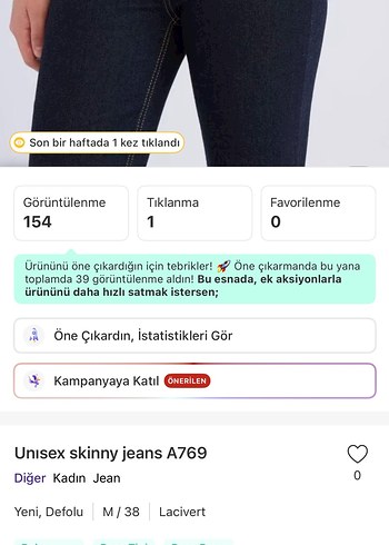 Diğer Lacivert Midi Kadın Denim Pantolon