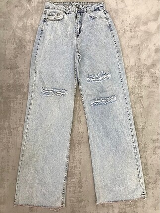 Jeans sıfır ürün palazzo