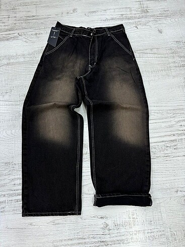 UNISEX SUPER BAGGY JEAN YAZLIK KUMAŞ