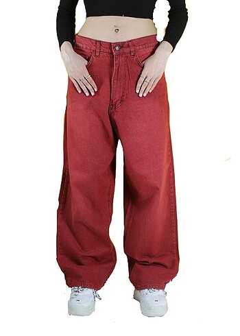 40 Beden Unısex super baggy jean