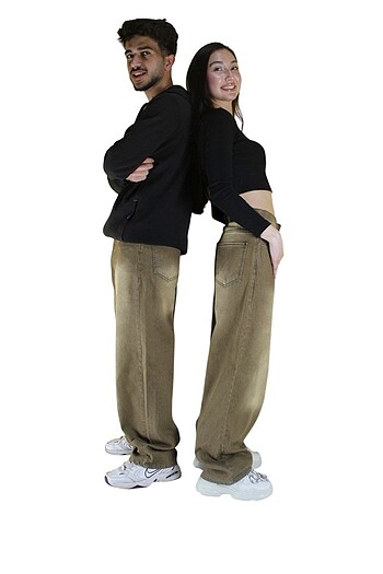 42 Beden Unısex super baggy jean