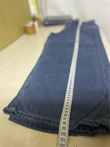 40 Beden mavi Renk Bol paça pantolon 768
