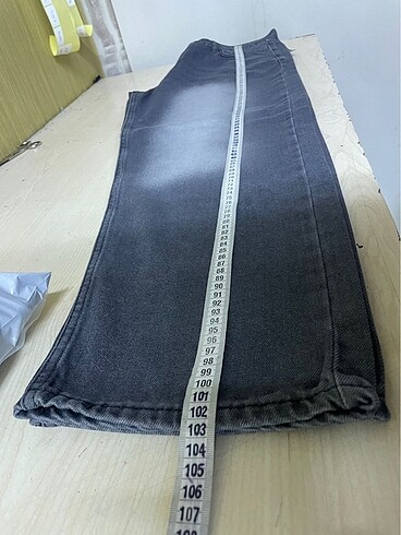 38 Beden gri Renk BAGGY jean