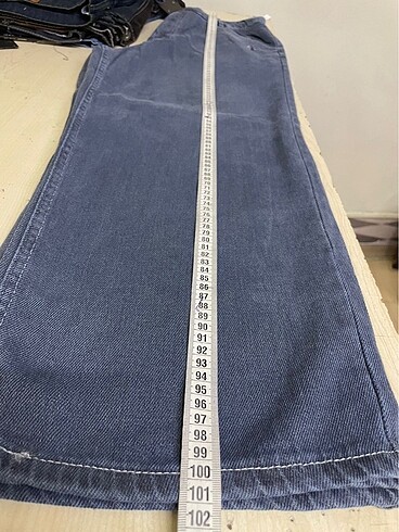 31 Beden mavi Renk Unısex super BAGGY jean