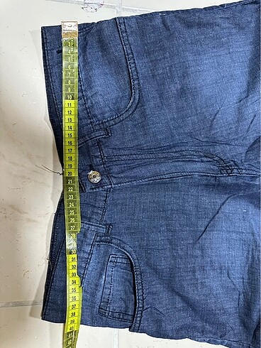 38 Beden mavi Renk Bermuda BAGGY