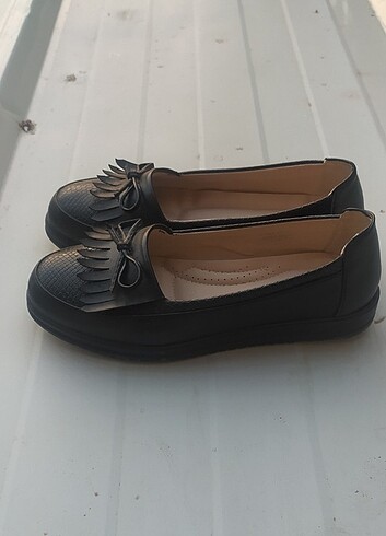 38 Beden siyah Renk Polaris ayakkabı
