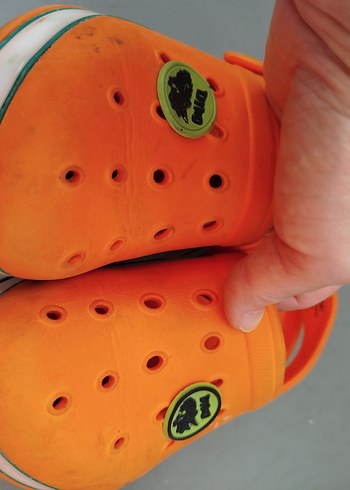 LC Waikiki Turuncu Erkek Çocuk Kaymaz Terlik Velcro