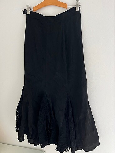American Vintage y2k dantelli goth saten etek