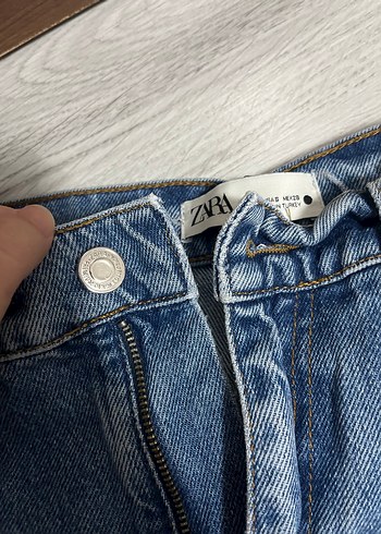 36 Beden mavi Renk Kadın zara jean
