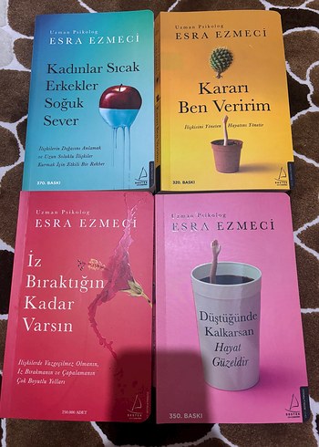 Esra Ezmeci Kişisel Gelişim Kitap Seti