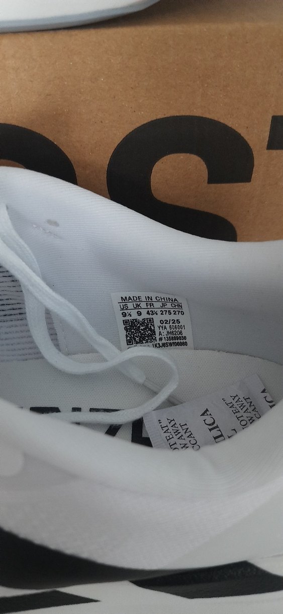 Adidas Adizero Evo SL White Black - Görsel 4