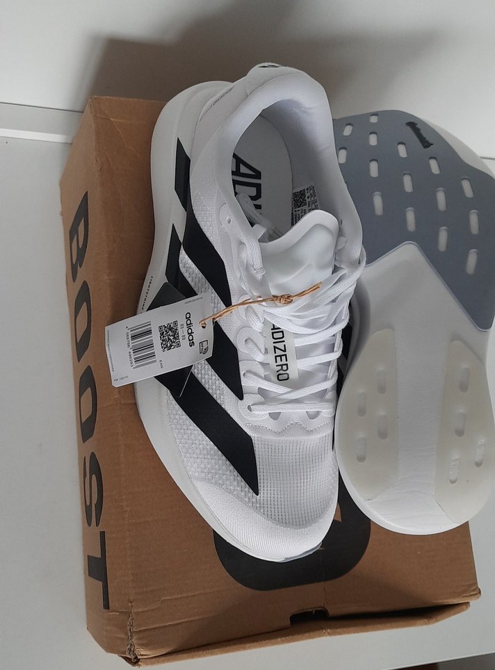 Adidas Adizero Evo SL White Black - Görsel 2