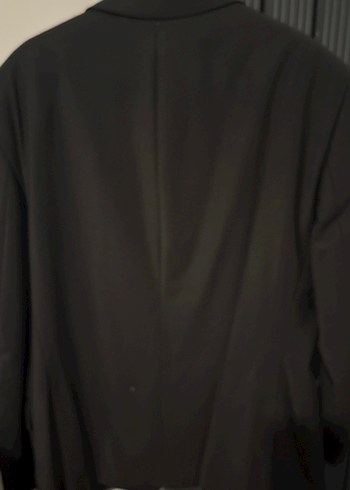 Erkek Siyah Düğmeli Klasik Takım Elbise - Görsel 4