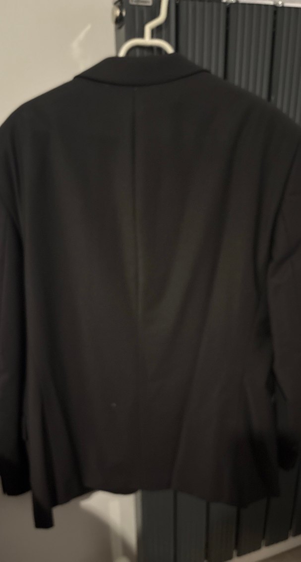 Erkek Siyah Düğmeli Klasik Takım Elbise - Görsel 4