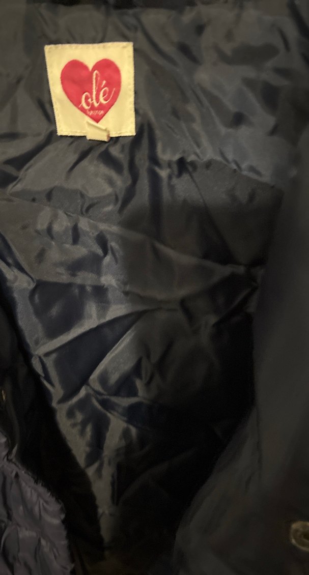 Düğmeli Lacivert Kadın Mont - Görsel 4