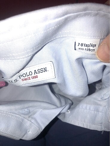 orjinal Uspa polo 7/8 yaş çocuk gömlek - Görsel 5