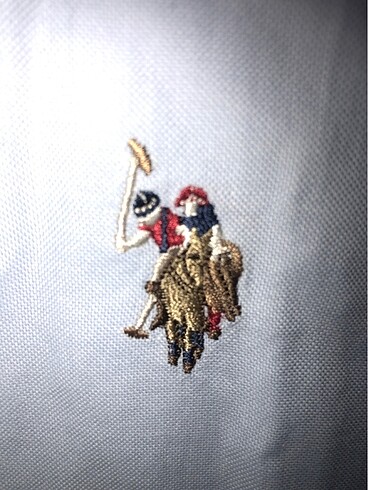 8 Yaş Beden mavi Renk orjinal Uspa polo 7/8 yaş çocuk gömlek