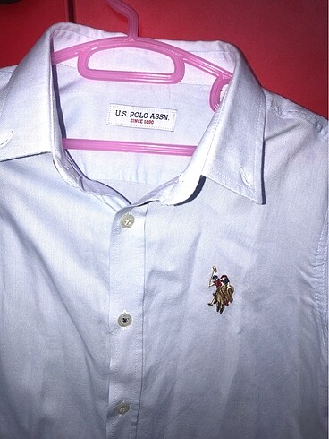 U.S Polo Assn. orjinal Uspa polo 7/8 yaş çocuk gömlek