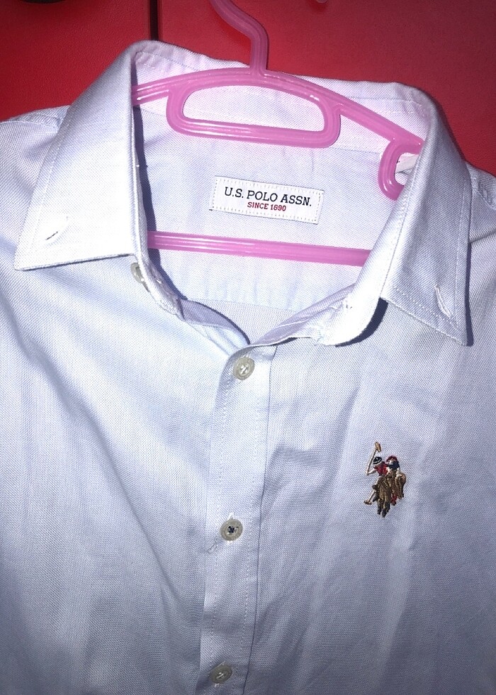 orjinal Uspa polo 7/8 yaş çocuk gömlek - Görsel 3