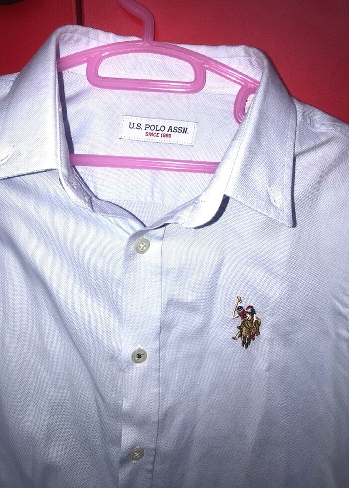 orjinal Uspa polo 7/8 yaş çocuk gömlek - Görsel 2