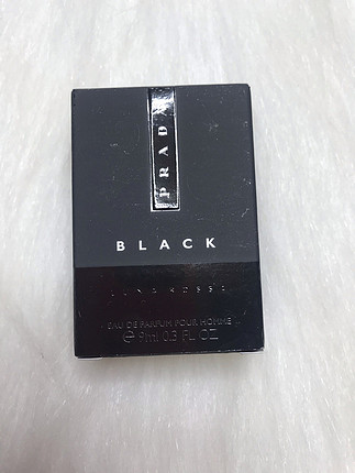 Prada Luna Rossa Black 9 deluxe boy erkek minyatür parfüm