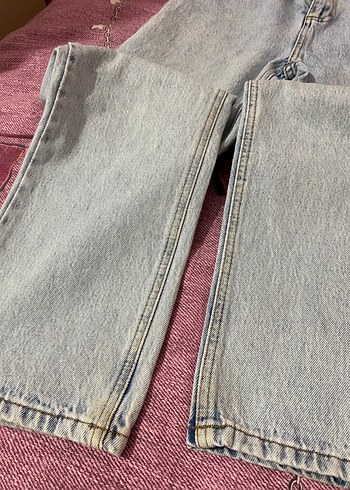 Trendyol & Milla Trendyolmilla açık mavi yüksek bel düz kesim straight jean