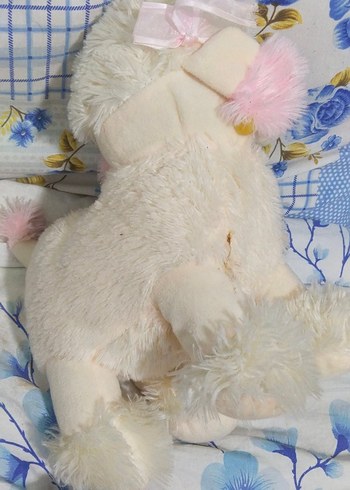 LC Waikiki Beyaz Peluş Oyuncak Köpek