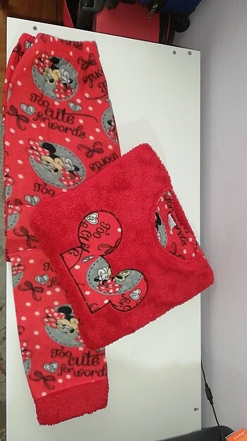 Mickey mouse pijama takımı