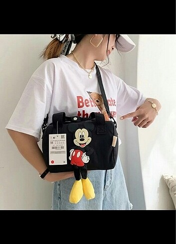 Zara zara disney omuz çantası