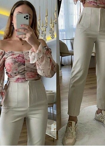 Zara model pensli pantolon 