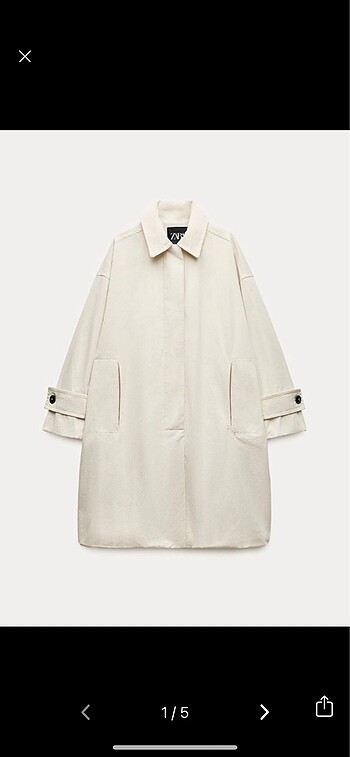 H&M Oversize Trençkot