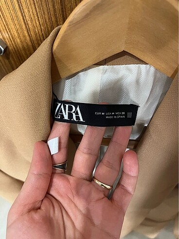 Zara Zara sıfır blazer ceket