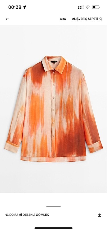 Massimo Dutti Rami gömlek