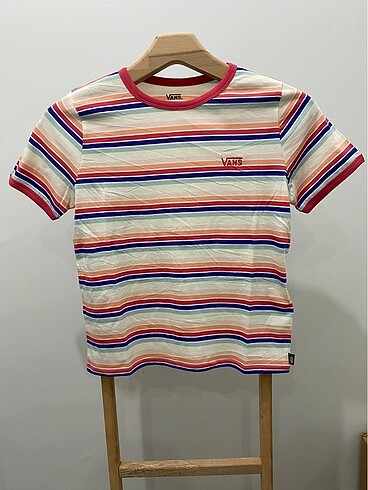 Vans çizgili tshirt