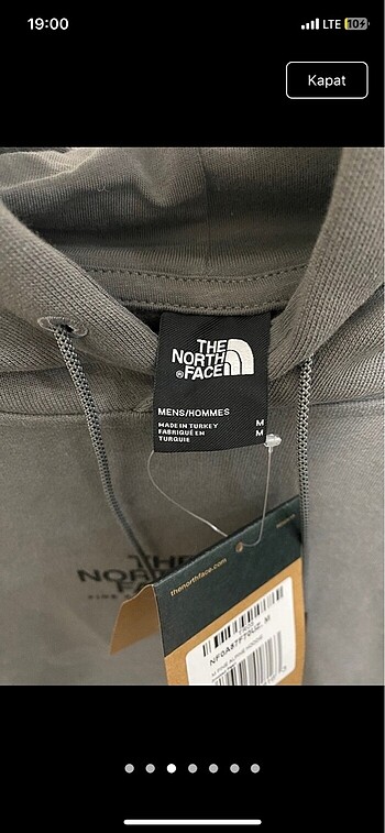 m Beden The north face sweatshirt