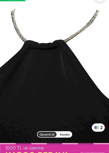 siyah kisa elbise - Görsel 4