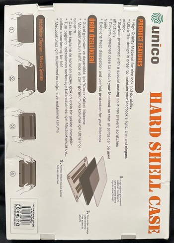 Kamuflaj Desenli Sert Kılıf Macbook 13 Retina - Görsel 2