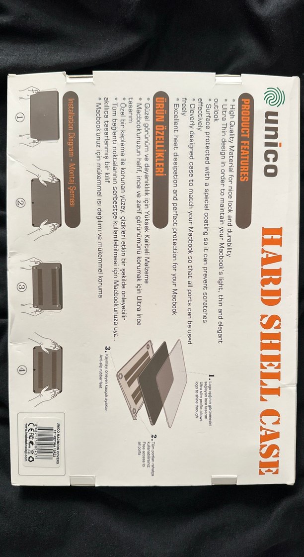 Kamuflaj Desenli Sert Kılıf Macbook 13 Retina - Görsel 2