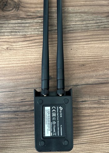 TP-Link Siyah WPS Destekli Kablosuz Wifi Adaptör - Görsel 2