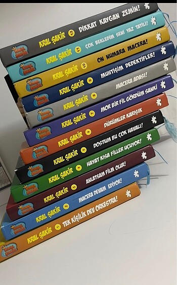 Kral Şakir kitap seti
