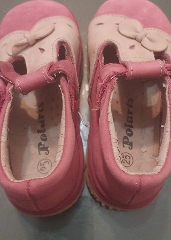 Kız Bebek Pembe İ Ayakkabısı - Görsel 3