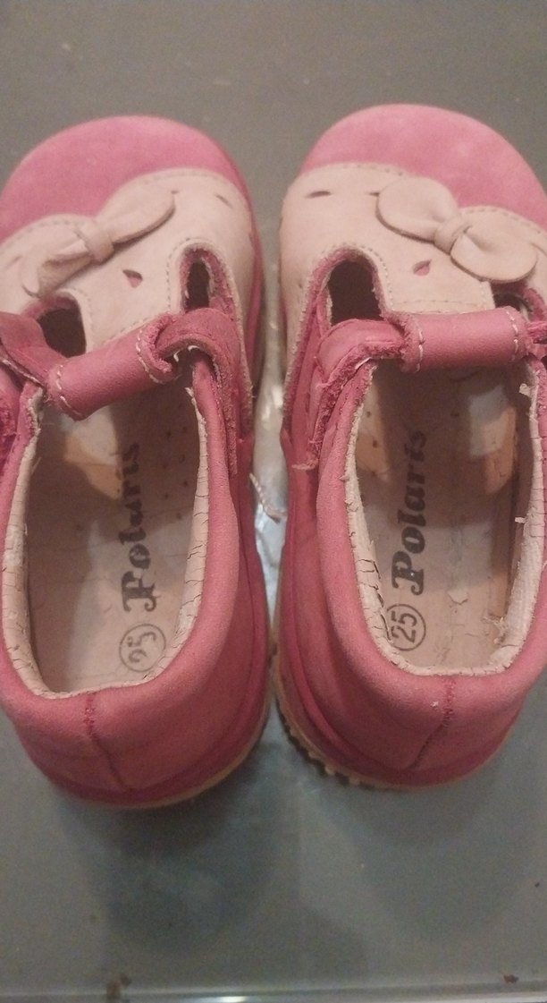 Kız Bebek Pembe İ Ayakkabısı - Görsel 3