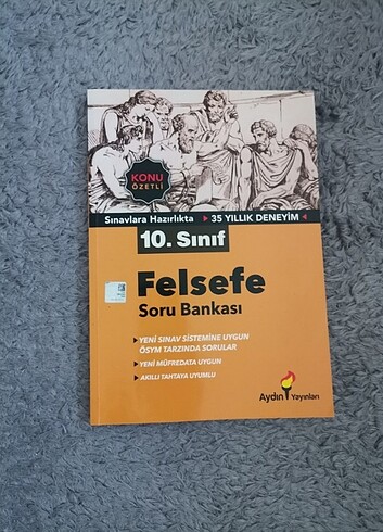 Aydın Yayınları 10. Sınıf Felsefe Soru Bankası