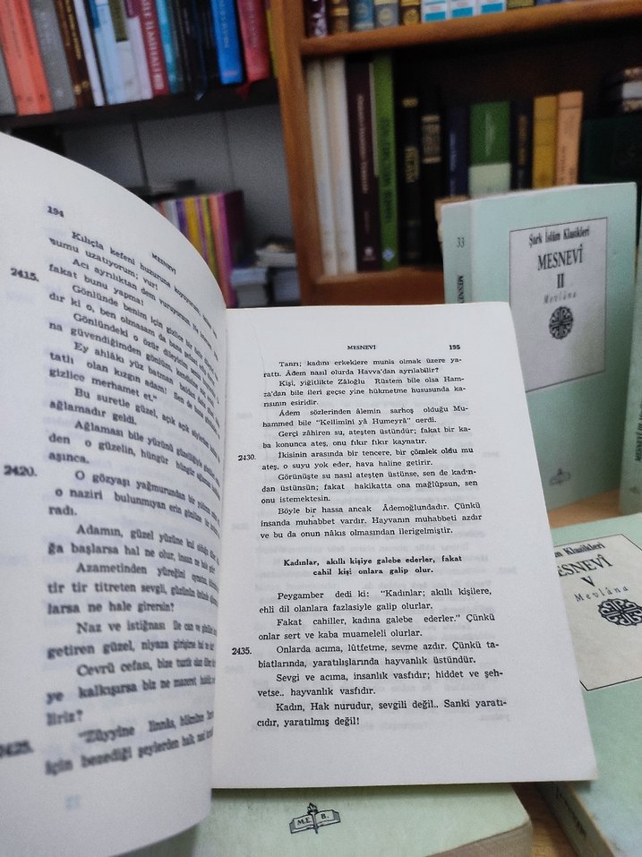 Mesnevi 6 Cilt Takım - MEB - Görsel 3