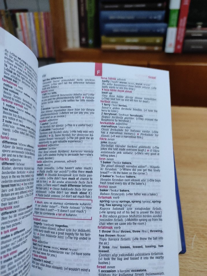 Türkçe-İngilizce Sözlük - Görsel 4
