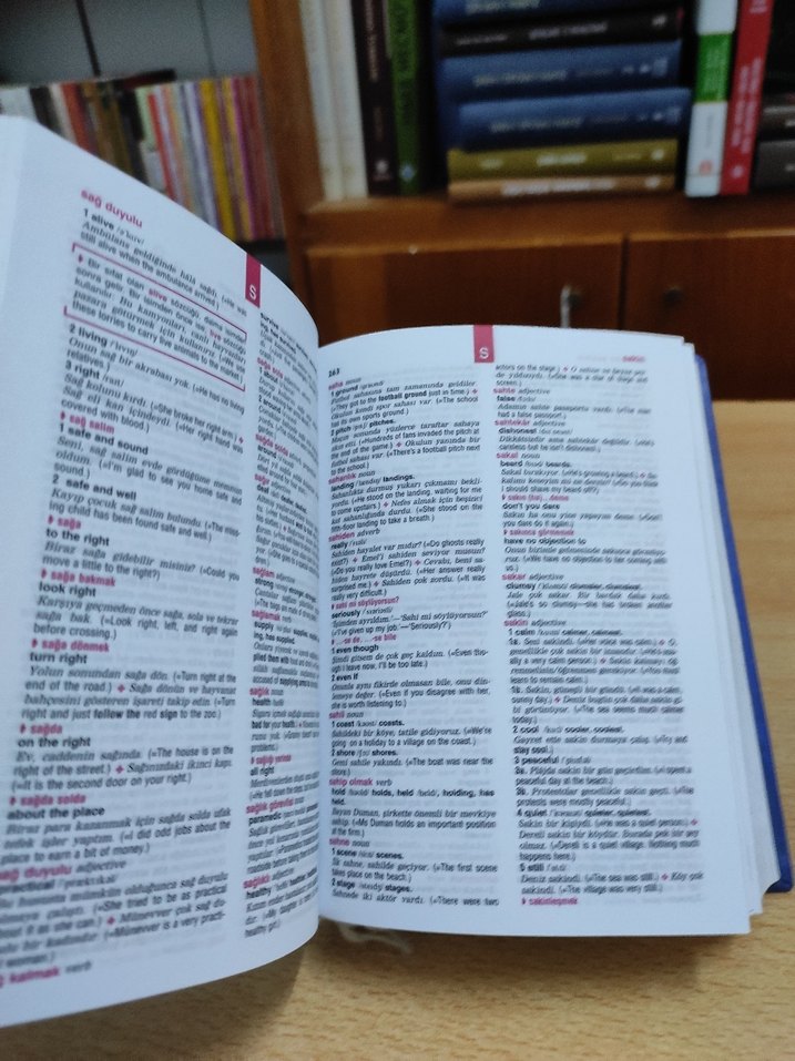 Türkçe-İngilizce Sözlük - Görsel 3