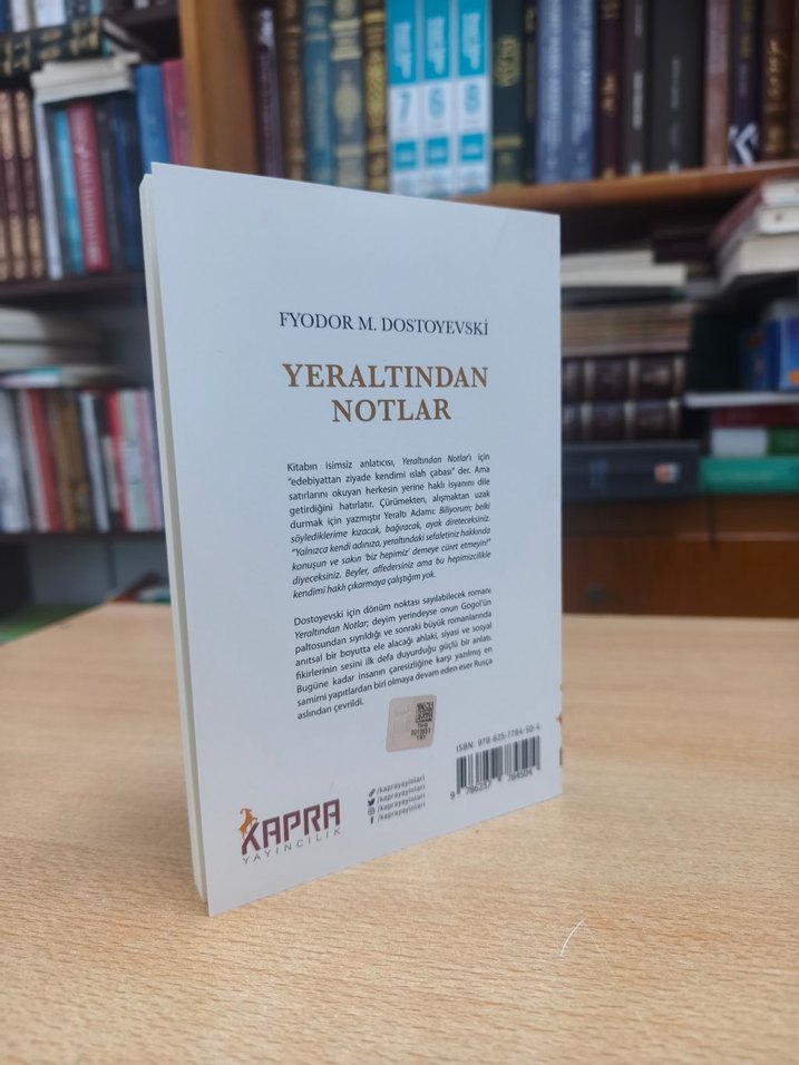 Yeraltından Notlar - Fyodor M. Dostoyevski - Görsel 2